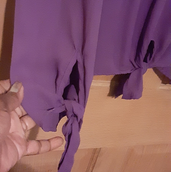 Ladies long sleeve polyester blouse - Picture 4 of 4